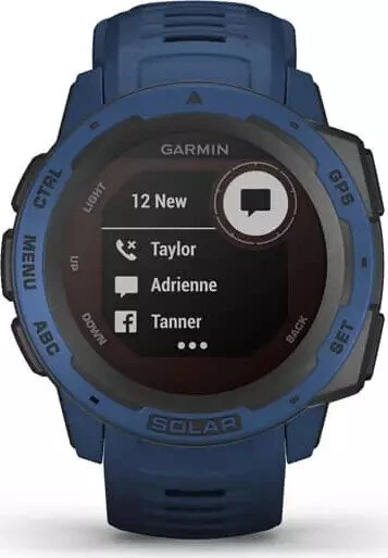 Garmin Instinct Solar tidal blue