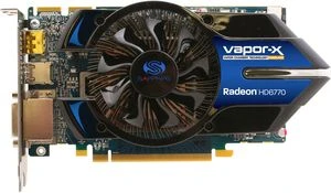Sapphire Vapor-X Radeon HD 6770, 1GB GDDR5, 2x DVI, HDMI, DP, lite retail