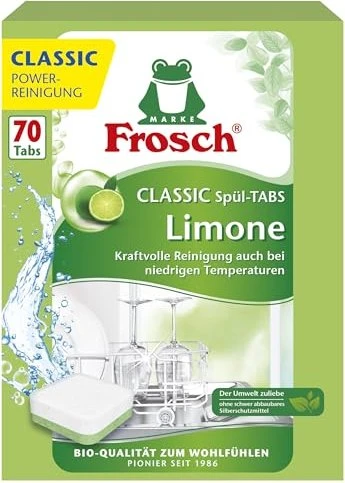 Frosch Classic Limone Geschirrspültabs, 70 Stück