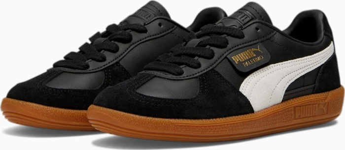 Puma Palermo Leather puma black/feather gray/gum (Damen)