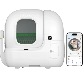 Petkit Purobot Max Pro Katzentoilette, selbstreinigend, weiß, 11kg