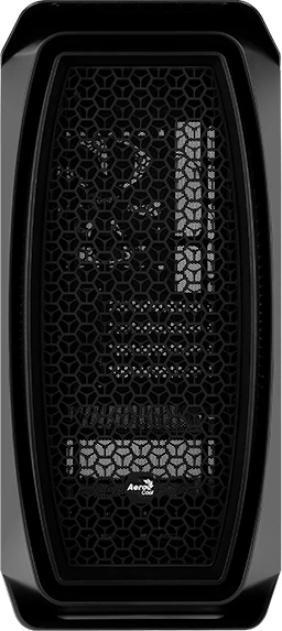 AeroCool Aero One Mini, schwarz, Glasfenster