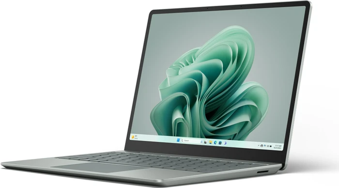 Microsoft Surface Laptop Go 3, Salbei, Core i5-1235U, 16GB RAM, 256GB SSD, DE