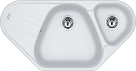 Franke Antea AZG 661-E Fragranit Einbau Becken mittig glacier