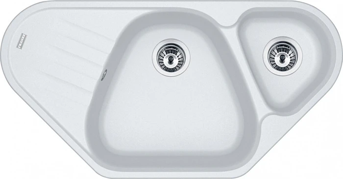 Franke Antea AZG 661-E Fragranit Einbau Becken mittig glacier