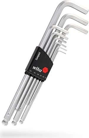 Wiha Compact SB 369 H9 Innensechskant Winkelschlüsselsatz, 9-tlg.