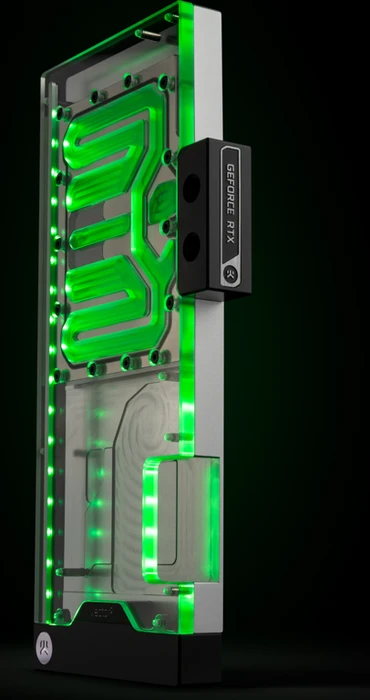 EK Water Blocks Quantum Line EK-Quantum Vector² FTW3 RTX 3080/90 Backplate silber