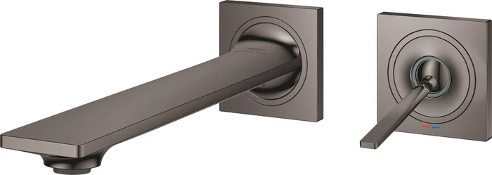 Grohe Allure 2-Loch-Waschtischbatterie hard graphite