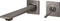 Grohe Allure 2-Loch-Waschtischbatterie hard graphite Vorschaubild
