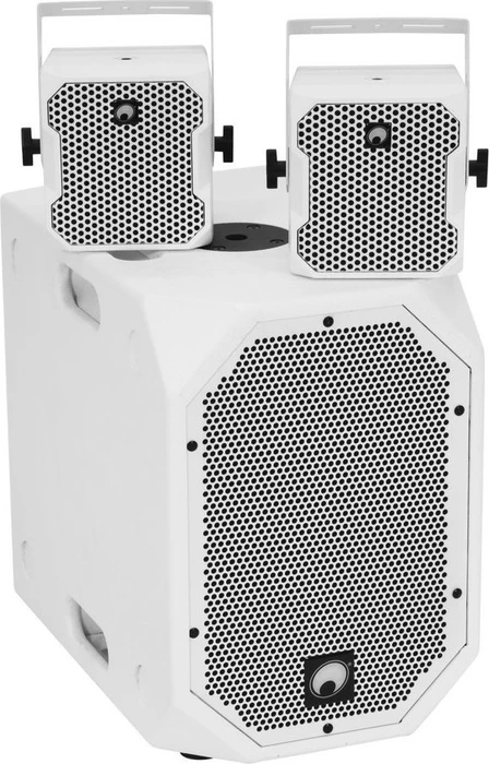 Omnitronic BOB-10A + 2x BOB-4 weiß