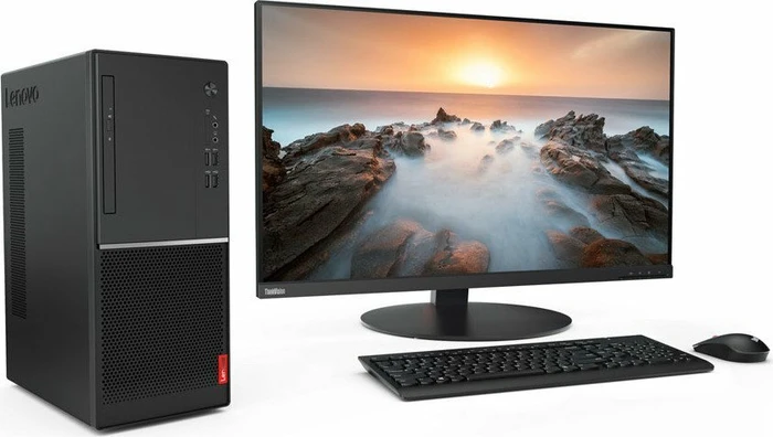 Lenovo V55t-15API Tower, Ryzen 5 3400G, 16GB RAM, 512GB SSD, DE