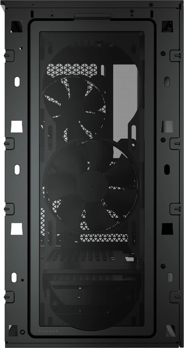 Corsair 4000D, schwarz, Glasfenster