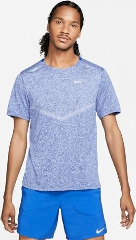 Nike Rise 365 Laufshirt kurzarm game royal/heather (Herren)