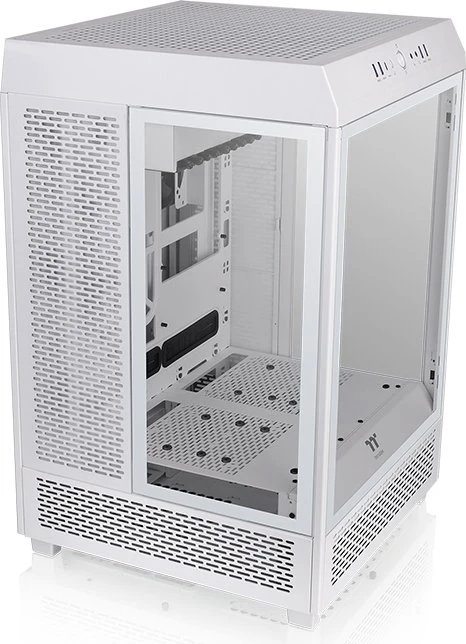 Thermaltake The Tower 500 Snow Edition, weiß, Glasfenster