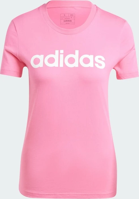 adidas Loungewear Essentials Slim Logo T-Shirt kurzarm pulse magenta (Damen)