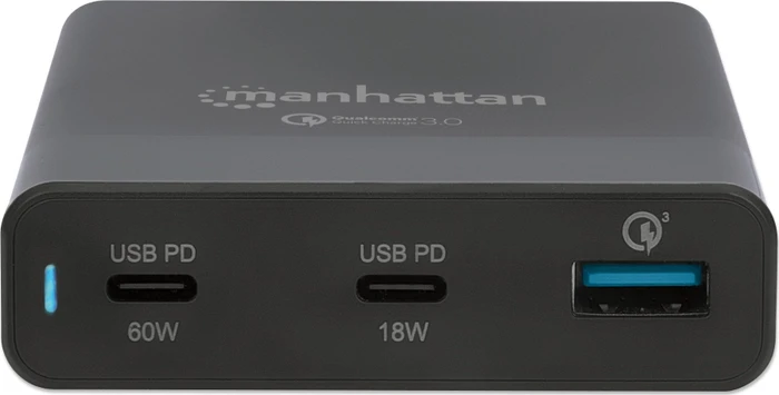 Manhattan Power Delivery-Ladestation 65W schwarz