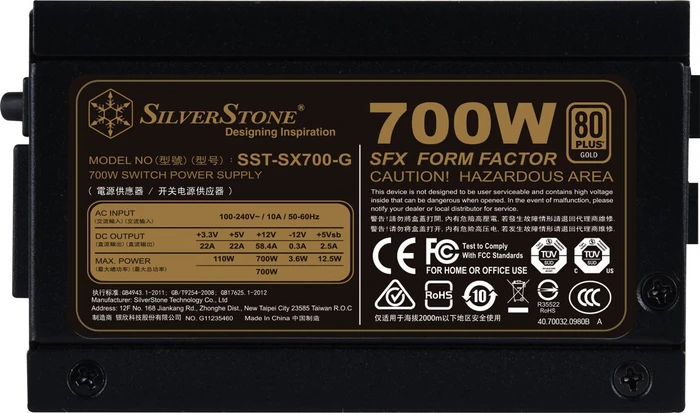 SilverStone SFX Series SX700-G 700W, SFX