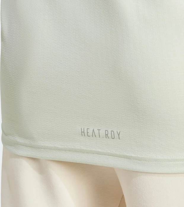 adidas Designed for Training HIIT Workout Heat.RDY Funktionsshirt kurzarm linen green (Herren)