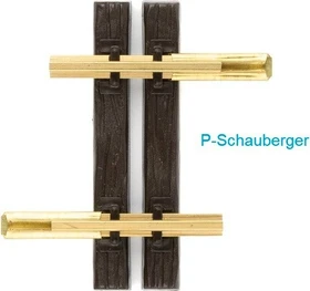 LGB - Spur G Gleis - Elektrische Doppelkreuzungsweiche Radius R2 22.5°