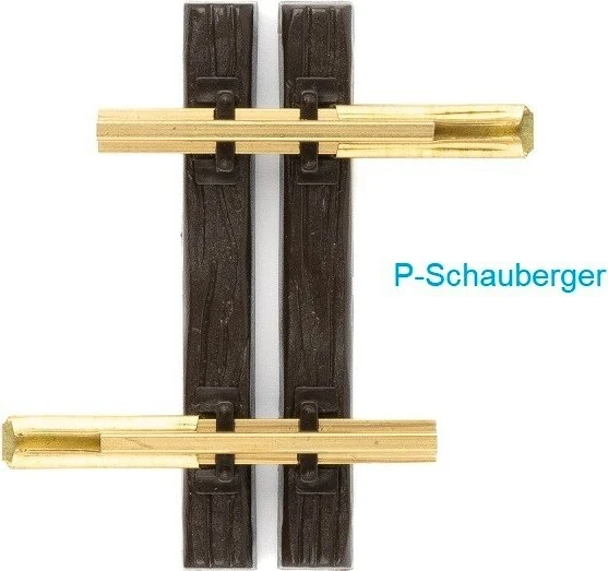 LGB - Spur G Gleis - Elektrische Doppelkreuzungsweiche Radius R2 22.5°