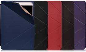 Luxa2 Butterfly iPad mini Leder Schutzhülle und Stand violett