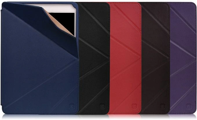 Luxa2 Butterfly iPad mini Leder Schutzhülle und Stand violett