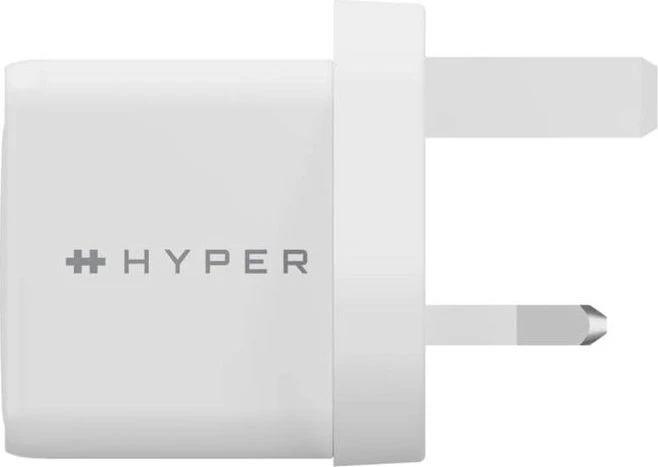 Hyper HyperJuice GaN Netzteil, USB-C, 2x USB-C, 35W, weiß