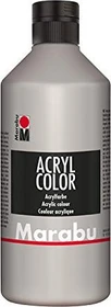 Marabu Acryl Color Acrylfarbe, silber, 500ml