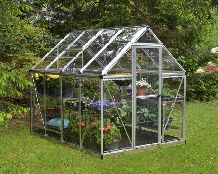 Palram Canopia Harmony 6x8 Gewächshaus silber