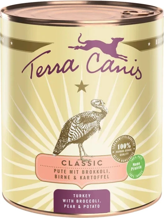 Terra Canis Pute mit Brokkoli, Birne und Kartoffel, 4.80kg (6x 800g)