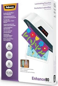 Fellowes Laminierfolien, A3, 2x 80µm, glänzend, 100 Stück