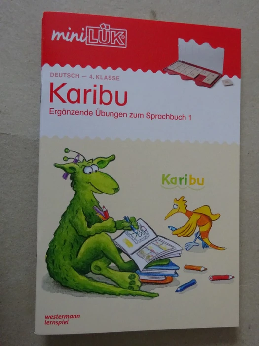 mini LÜK Deutsch Karibu - Übungen angelehnt an das Lehrwerk 4 Teil 1