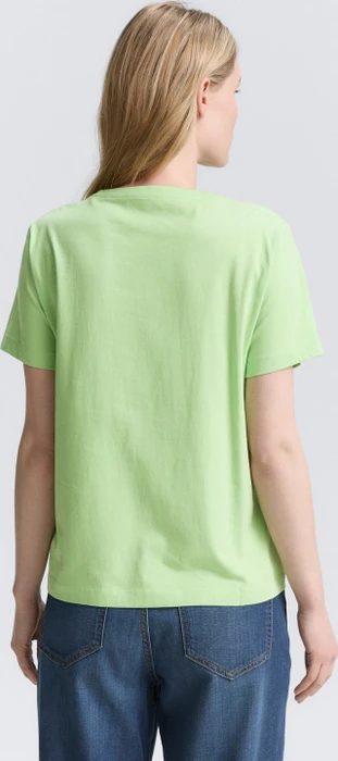 Tom Tailor Print T-Shirt kurzarm pistachio green (Damen)