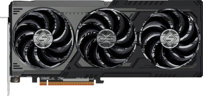 ASRock Radeon RX 9070 XT Steel Legend Dark 16GB, RX9070XT SLD 16G, 16GB GDDR6, HDMI, 3x DP