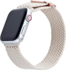 ISY Ersatzband Woven ISB-2011 für Apple Watch 38mm/40mm/41mm creme