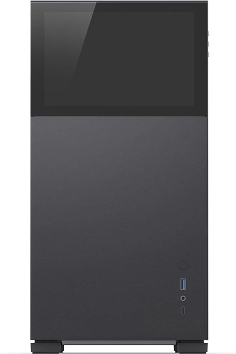 Jonsbo D41 Screen Black, schwarz, Glasfenster