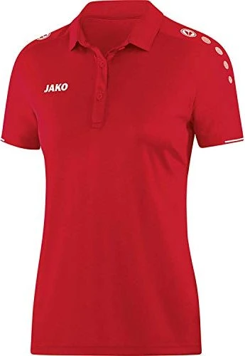 Jako Polo Classico Poloshirt kurzarm rot (Damen)