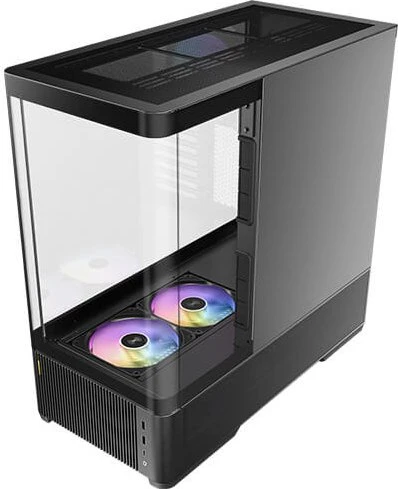 Antec C6 Curve Black, Glasfenster