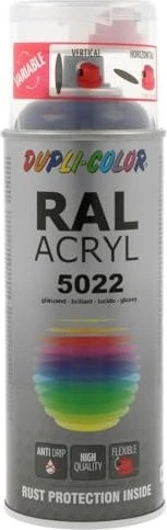 Dupli-Color RAL Acryl Acryllack-Spray RAL 5022 nachtblau, 400ml