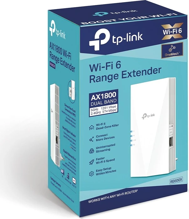 TP-Link RE600X, AX1800