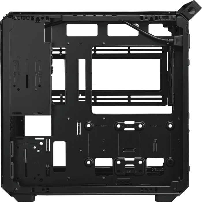 Cooler Master Qube 500 Flatpack Black, schwarz, Glasfenster