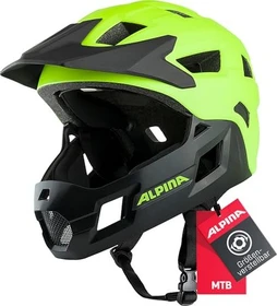 Alpina Rupi Fullface-Kinderhelm be visible matt