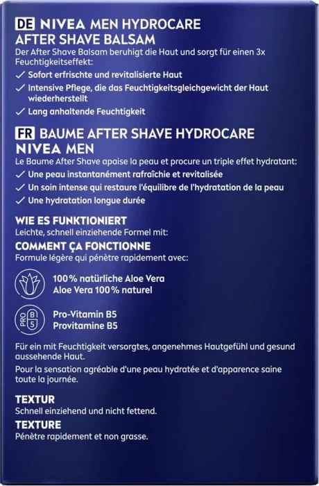 Nivea MEN Hydrocare After Shave Balm, 100ml