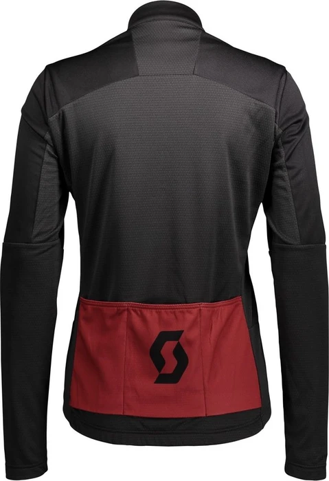 Scott RC Warm Hybrid WB Funktionsjacke black/ochre red (Damen)