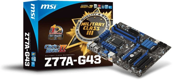 MSI Z77A-G43 (Intel 1155)