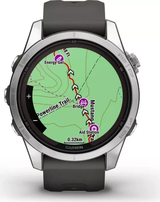 Garmin Fenix 7S Pro Solar graphit