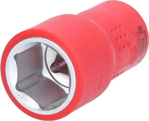 KS Tools Außensechskant Steckschlüssel isoliert 1/2", 20mm