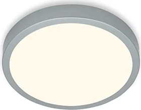 Briloner Runa LED Deckenleuchte 24W 38cm silber