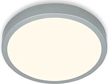 Briloner Runa LED Deckenleuchte 24W 38cm silber