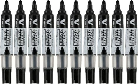 Pilot V-Board Master WBMA-VBM-M-B-BG schwarz, 10er-Pack